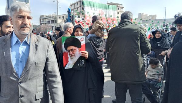 راهپیمایی باشکوه ۲۲ بهمن در مشهد مقدس