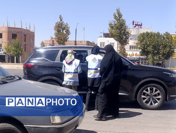 برپایی موکب سازمان دانش‌آموزی در شهرستان سملقان