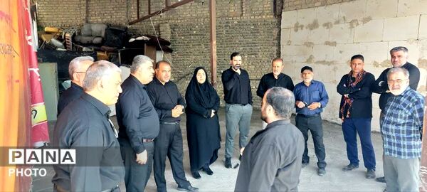 بازدید نمایندگان سازمان بازرسی استان البرز از موکب عاشقان امام شهید 