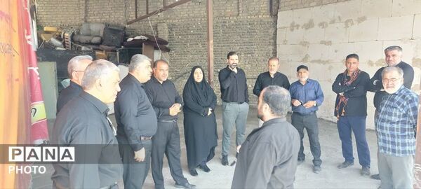 بازدید نمایندگان سازمان بازرسی استان البرز از موکب عاشقان امام شهید 