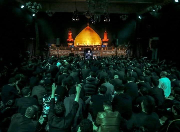 شب زنده داران در سومین شب قدر در کنار شهدا  عزاداری کردند