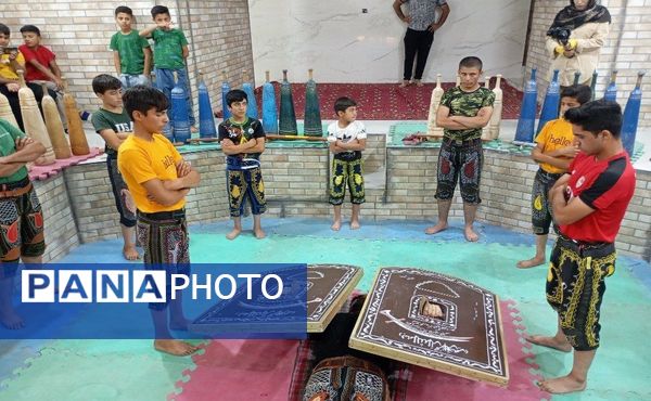 راه‌اندازی گود زورخانه برای اولین بار در شهر بار