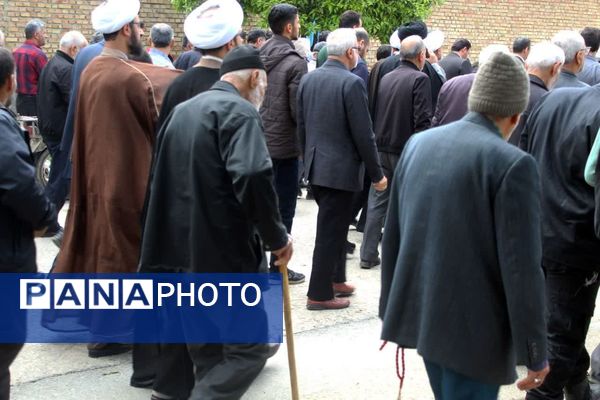 حمایت نمازگزاران جمعه در گلوگاه از مردم مظلوم فلسطین
