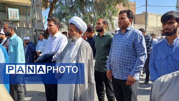 تجمع مردم قلعه‌گنج در حمایت از مردم غزه و محکومیت رژیم صهیونیستی 