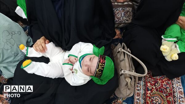 طنین لالایی مادران در همایش سراسری شیرخوارگان حسینی شهر بار