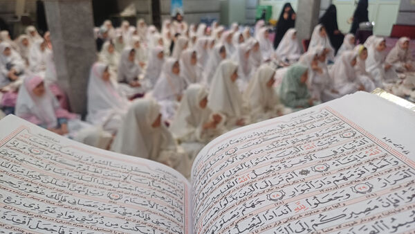 جشن عبادت دانش‌آموزان شهرستان کهک