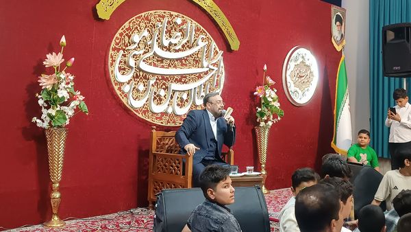 جشن میلاد امام رضا (ع) در مسجد الرضای نیشابور 