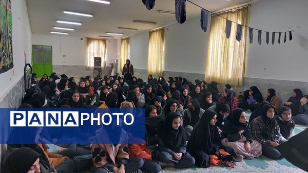 برگزاری اردوی علمی آمادگی دفاعی دبیرستان فاطمه الزهرا آشخانه 