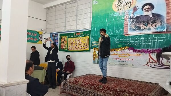 برگزاری جشن روز جوان و آغاز دهه فجر در دبیرستان شاهد ابوذر غفاری نیشابور 