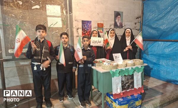 خروش خشکبیجاری ها درچهلمین روز شهادت رهبر شهید وشهدای میناب
