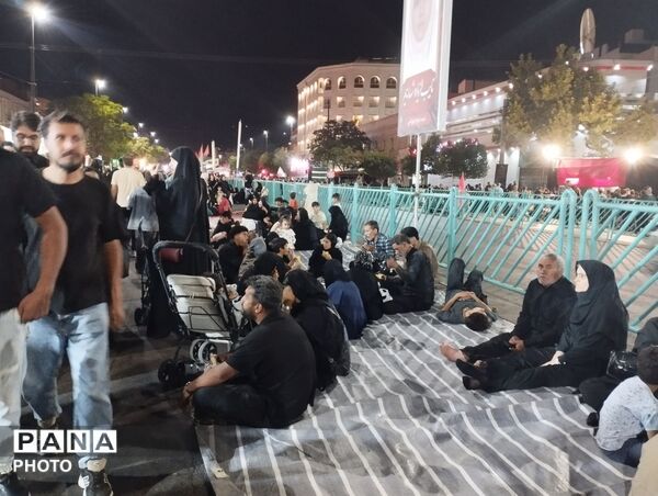 عزاداری رحلت جان سوز پیامبر ، حضرت محمد مصطفی( ص) و شهادت امام حسن مجتبی ( ع) در مشهد مقدس