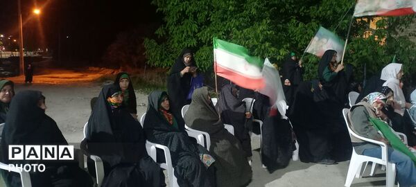 شکوه بصیرت  مردم ولایت مدار شهر بار برای دفاع از وطن 