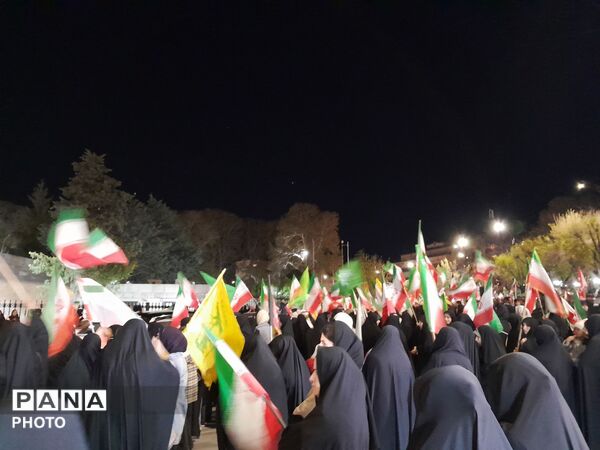 تجلی همبستگی مردم ولایتمدار یکن‌آباد در جوار آرامگاه بوعلی‌سینا