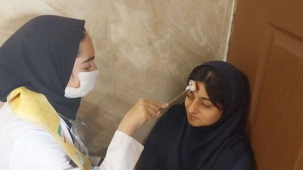 اجرای طرح مانور زلزله در دبیرستان سرافرازان