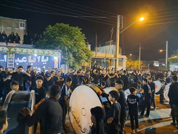 اجتماع بزرگ هیئت دهستان بزرگ رزق‌آباد شهرستان کاشمر 