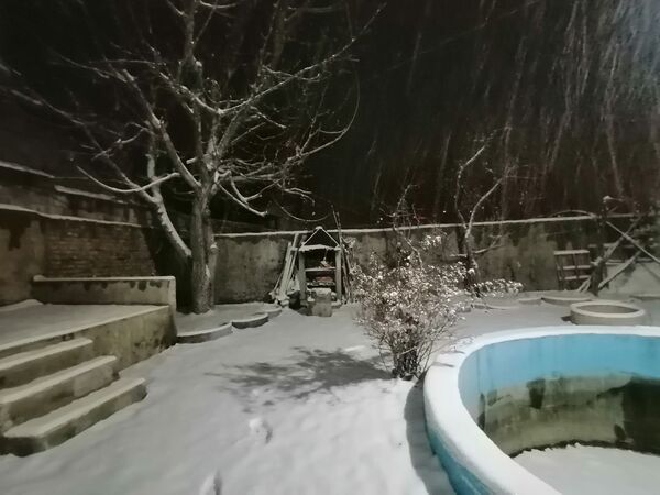 گذری بر بارش برف زمستانی در شهر بار