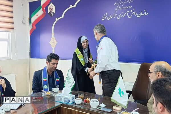 سفر معاون فعالیت های دانش آموزی کشور همراه با کارشناس جذب پیشتازان به خراسان شمالی 