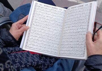 مراسم افطار در دبیرستان راضیه شکرایی ناحیه دو شهرری