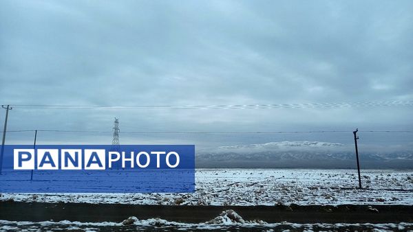 اولین صبح برفی در روستا بتو 