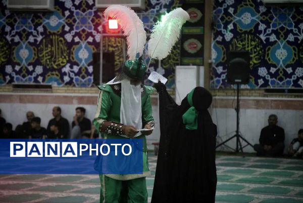 آیین تعزیه‌خوانی واقعه عاشورا در شهر اهرم تنگستان