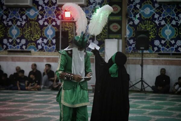 آیین تعزیه‌خوانی واقعه عاشورا در شهر اهرم تنگستان