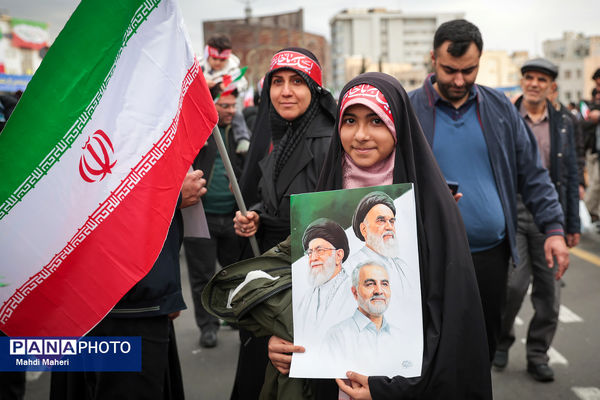 راهپیمایی ۲۲ بهمن در تهران