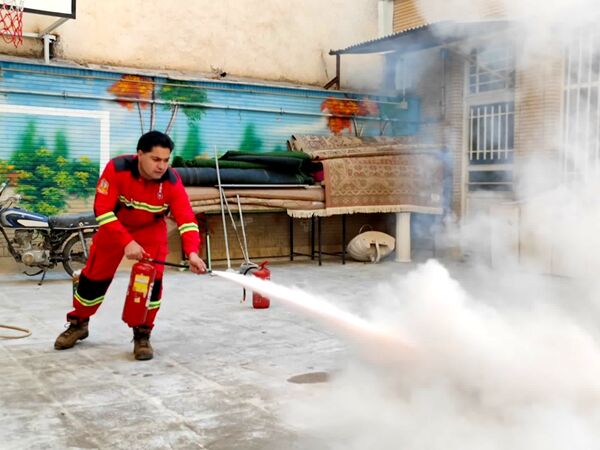 آتش‌نشان نماد عشق و جوانمردی