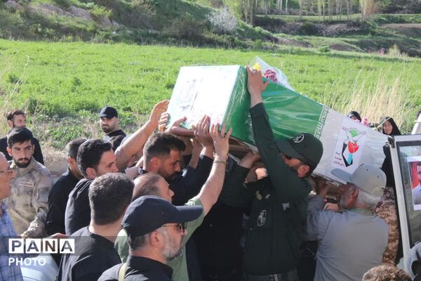 مهمان آسمانی در روستای شهیدپرور لزور