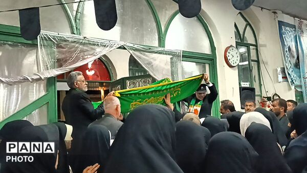 کیار زیر سایه پرچم امام رضا(ع)
