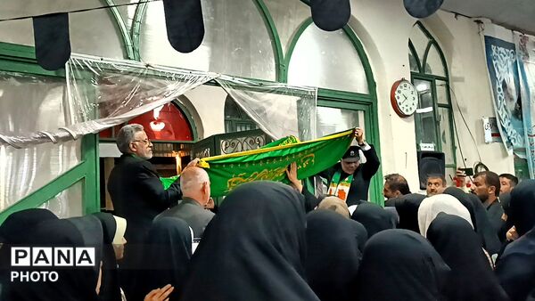 کیار زیر سایه پرچم امام رضا(ع)