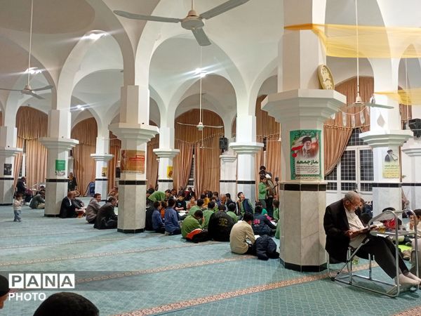 جز خوانی آیات کلام‌الله مجید در خلیل آباد