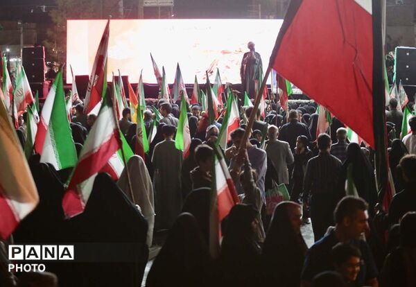مراسم جشن «دختران جان فدای ایران» 