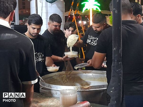 تجلی ایثار در مسیر اربعین