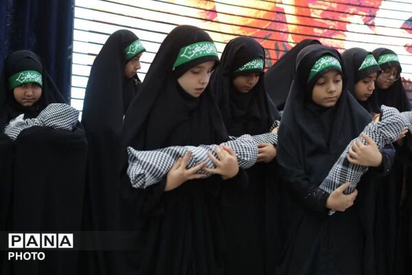 شکوه آیین جهانی شیرخوارگان حسینی در مصلی باقرشهر؛ پخش زنده از رسانه ملی