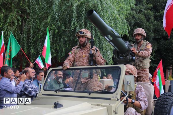 رزمایش «جانفدایان ایران» در تبریز
