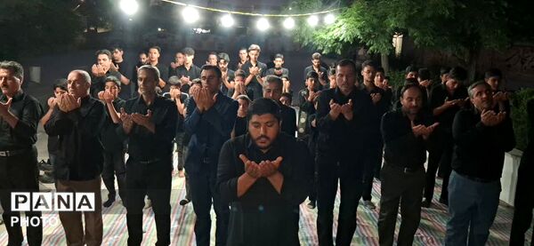 مراسم دهه اول ماه محرم به میزبانی هیئت دانش آموزی قاسم بن الحسن (ع)