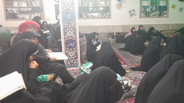 فضای اعتکاف در مسجد قائم‌المهدی جاهدشهر با دعای ام‌داوود حال و هوای دیگری داشت