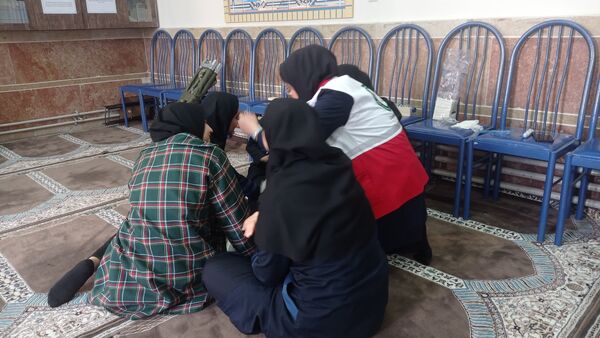 آموزش امداد و نجات دانش‌آموزی محله محور