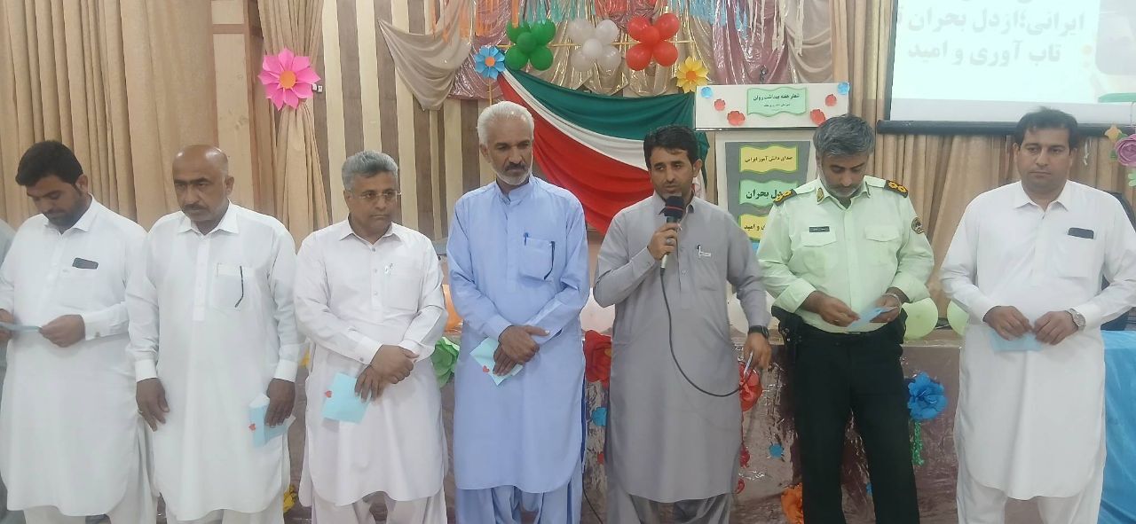 برگزاری مراسم محوری زنگ بهداشت روان در شهرستان سیب و سوران