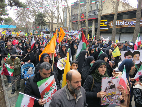 راهپیمایی روز ۲۲بهمن شهرستان بجنورد