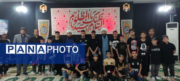 مراسم سوگواری «احلی من العسل» در شهرستان آبادان