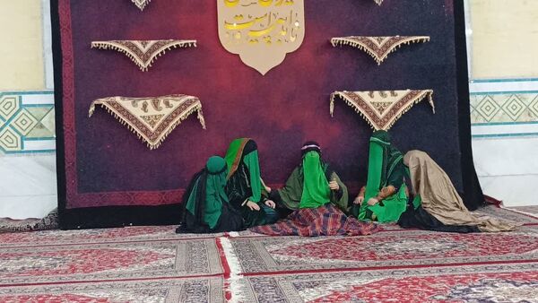 مراسم شهادت امام حسن مجتبی (ع) در امامزاده یحیی سمنان