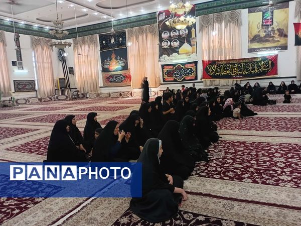 مراسم سوگواری به مناسبت شهادت حضرت رقیه(س) در خلیل آباد