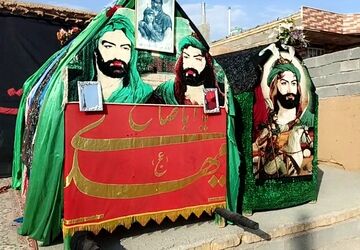 آداب و رسوم مردم شهر صغاد در سوگواری امام حسین (ع)