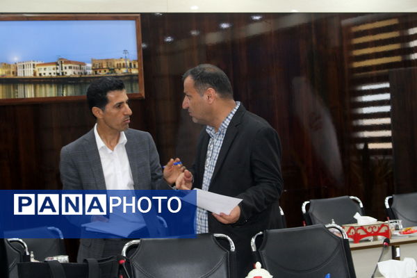 نشست شورای برنامه‌ریزی و نظارت تعلیم و تربیت کودک آموزش و پرورش استان بوشهر