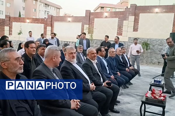 آیین خشت گذاری و افتتاح مدارس در منطقه پردیس با حضور استاندار تهران و مدیر کل شهرستانهای استان تهران 