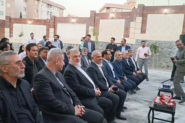 آیین خشت گذاری و افتتاح مدارس در منطقه پردیس با حضور استاندار تهران و مدیر کل شهرستانهای استان تهران 