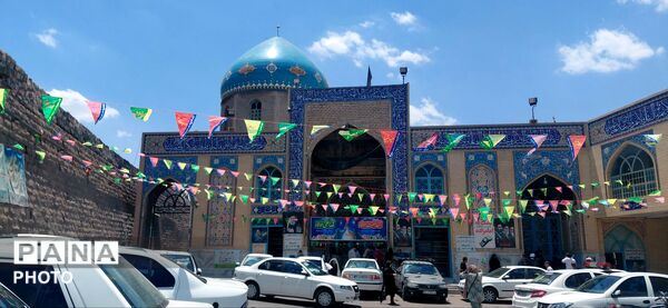 جشن غدیر با جاذبه‌های تفریحی در امامزاده جعفر(ع)