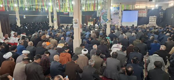 مردم بصیر پلدختر بار دیگر با آرمان‌های انقلاب تجدید پیمان کردند