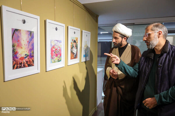 افتتاح نمایشگاه تصویرسازی باهم برای ایران